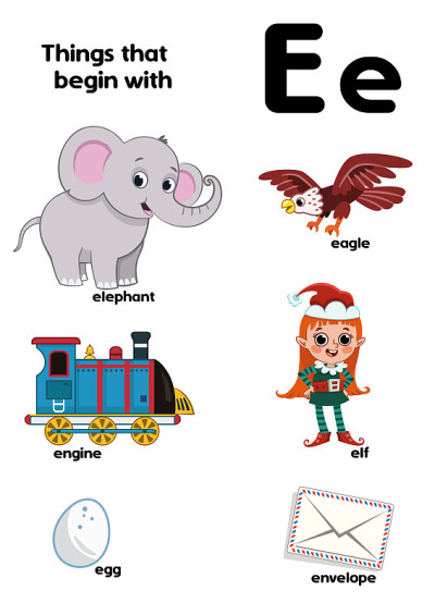 字母E