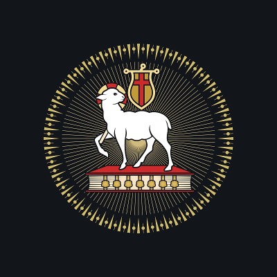 基督教的插图。神的羔羊，除去世人罪孽的。