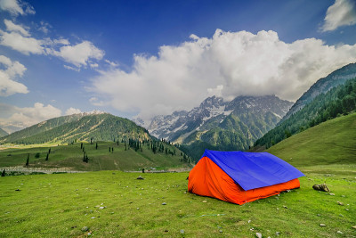 山谷在Sonamarg