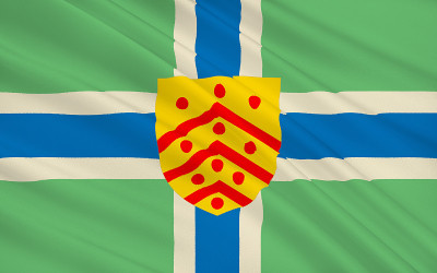 英国格洛斯特市的旗帜