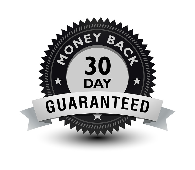 Silver/ grayscale color 30 day money back guarante