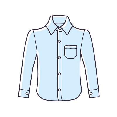 长袖礼服衬衫
