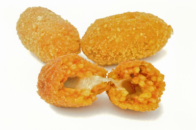 供应炒饭团特写