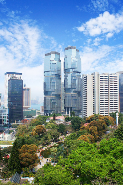 香港的摩天大楼