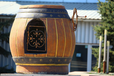 authentic Moldovan well with drinking water