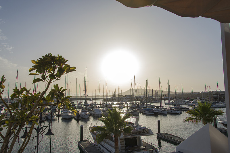 滨海日落Playa Blanca Lanzarote