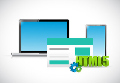 Html5电子产品和浏览器插图
