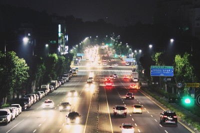 夜晚的街道