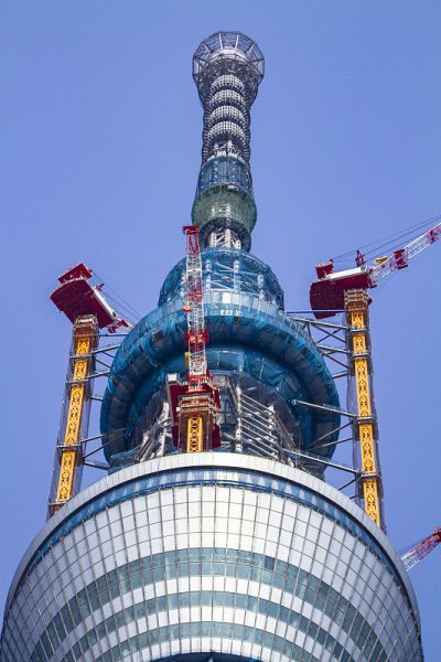 东京天空树正在建设中