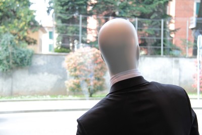 人体模特在展示