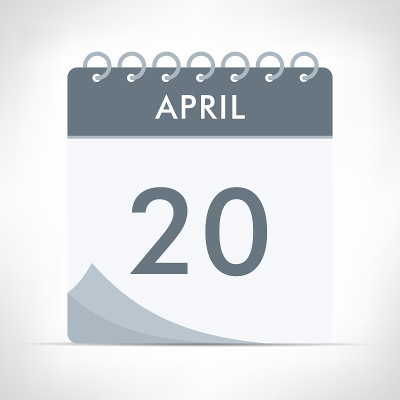 4月20日-日历图标