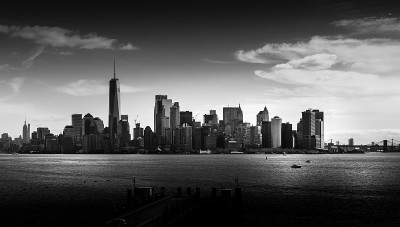 纽约市的壮观景色