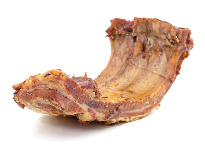 熏肉块。
