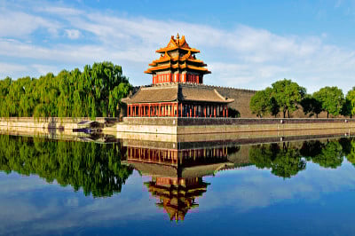 北京故宫的望楼