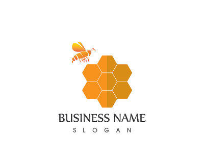蜜蜂图标矢量图