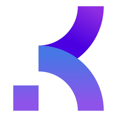 字母K现代图标设计矢量插图