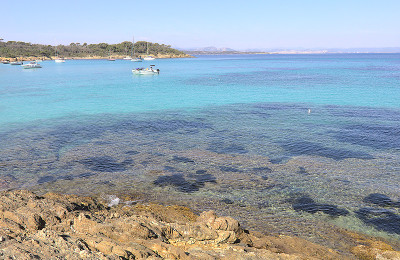 法国里维埃拉Porquerolles海滩