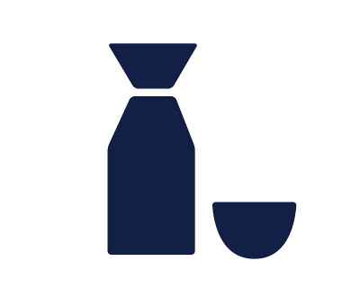日本茶字形图标