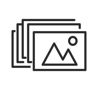 图片图标的轮廓风格的应用程序。