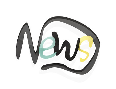新闻字，绘字排版元素