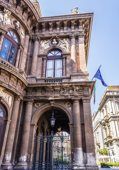 Teatro Massimo Bellini，卡塔尼亚，西西里，意大利