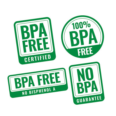 bpa free bisphenol-a and phthalates badge stamp la