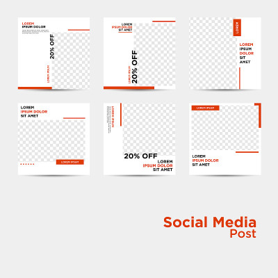 Social Media Template Frame
