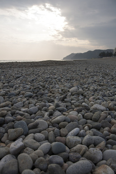 砾石海滩