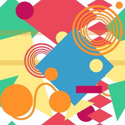 Seamless vector textile print design