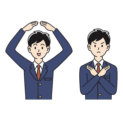 学校的男孩