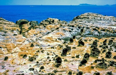 台湾海岸地质构造，和平岛公园