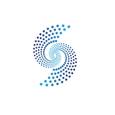 S图案的虚线样式字母
