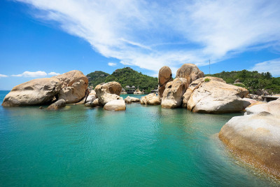 岛上的美景