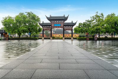 中国南京的孔庙风光