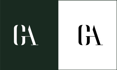 GA,AG抽象字母标志字母组合