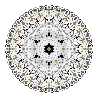 Flower of Lys mandala