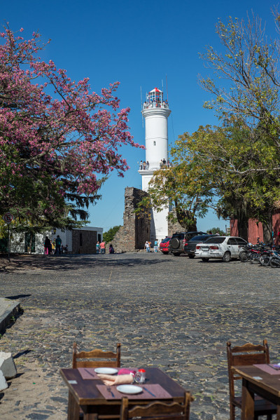 乌拉圭萨克拉门托Colonia de Sacramento镇，南美旅行。是