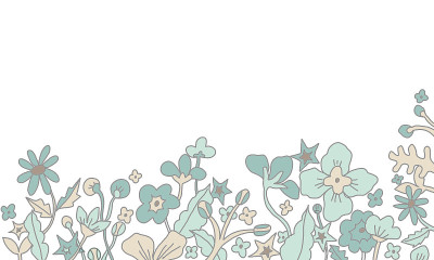 花背景ilust