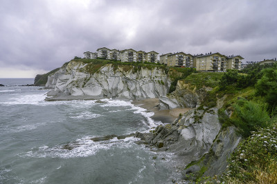 巴斯克地区的海滩