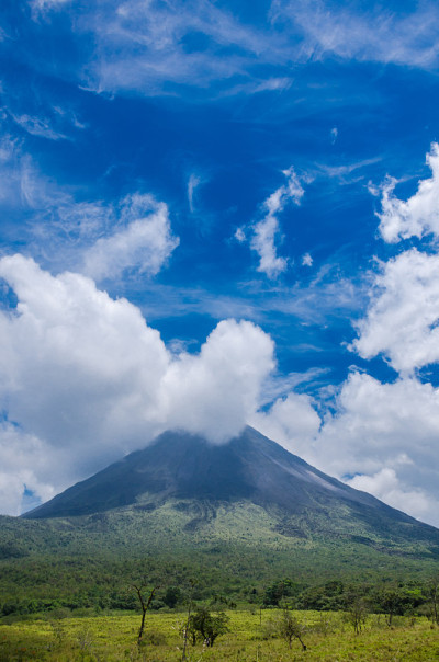 哥斯达黎加的阿雷纳尔火山