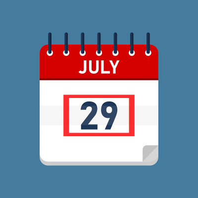 日历7月29日