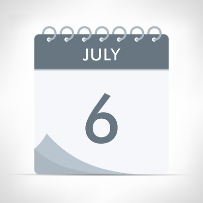 7月6日-日历图标