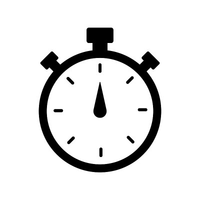 秒表图标矢量