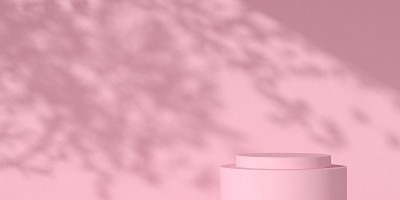 抽象的背景。模拟产品展示现场。三维渲染