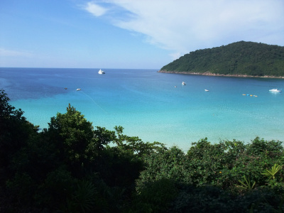 马来西亚的Redang island度假村