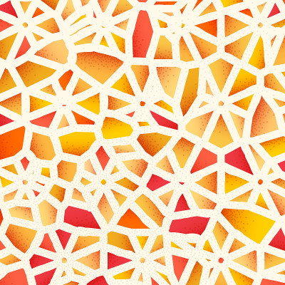 Abstract background with vibrant colors and retro 
