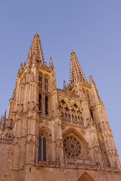 布尔戈斯cathedral.Spain。