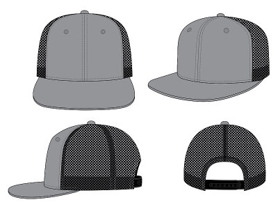 Hip Hop Cap for Template