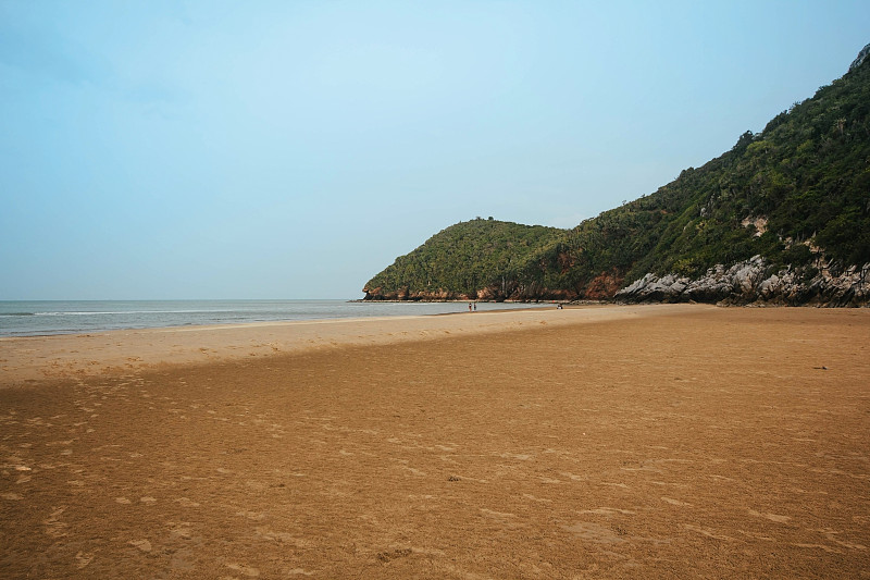 海卡拉ok海滩泰国普兰布里，电影基调