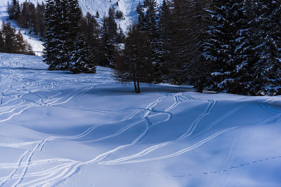 冬季滑雪胜地